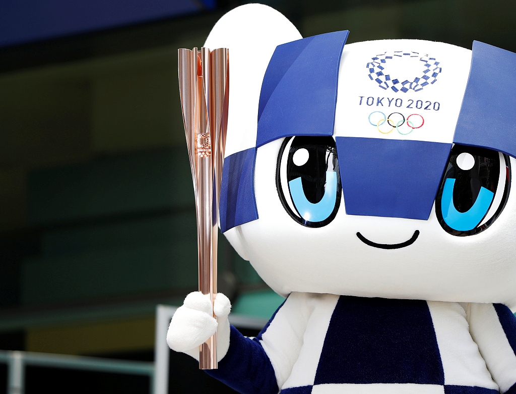 东京奥运会吉祥物之一，图片来源@视觉中国